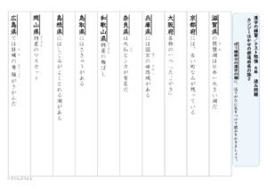 【光村図書】漢字４年　１学期⑦　